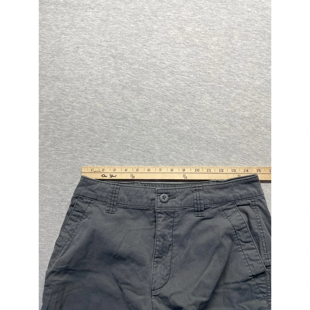 Old Navy OG Chino Pants Mens Medium Gray Cotton Stretch High Rise Straight Leg
